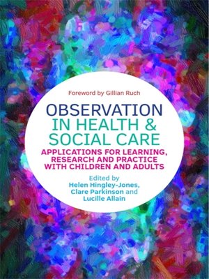 cover image of Observation in Health and Social Care
